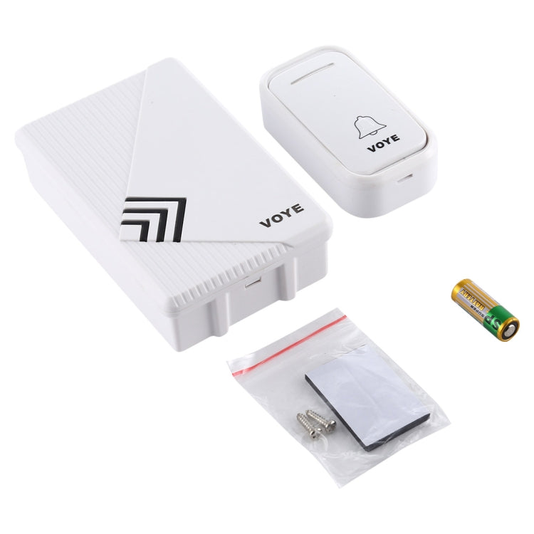 VOYE V022F Home Music Remote Control Wireless Doorbell with 38 Polyphony Sounds, V022F VOYE V022F Home Music Remote Control Wireless Doorbell with 38 Polyphony Sounds, V022F